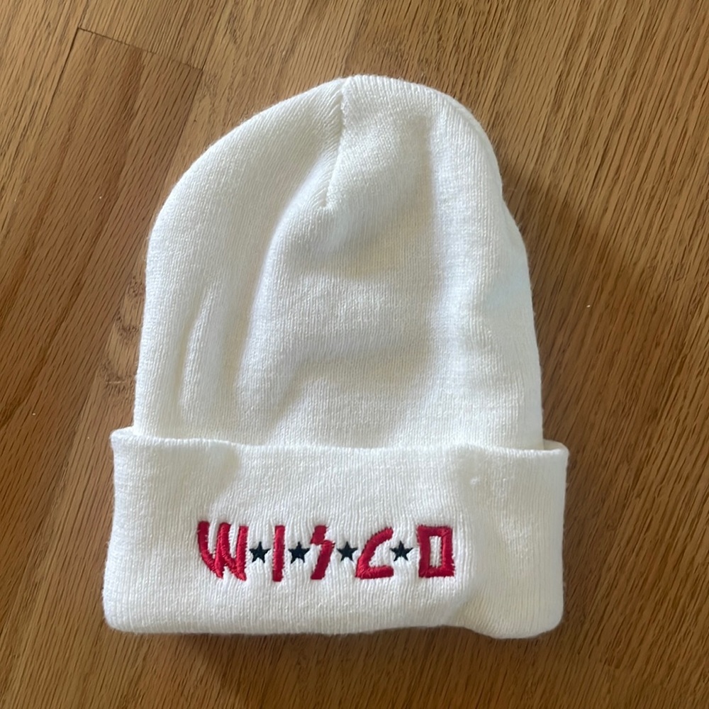 White Wisco Beanie